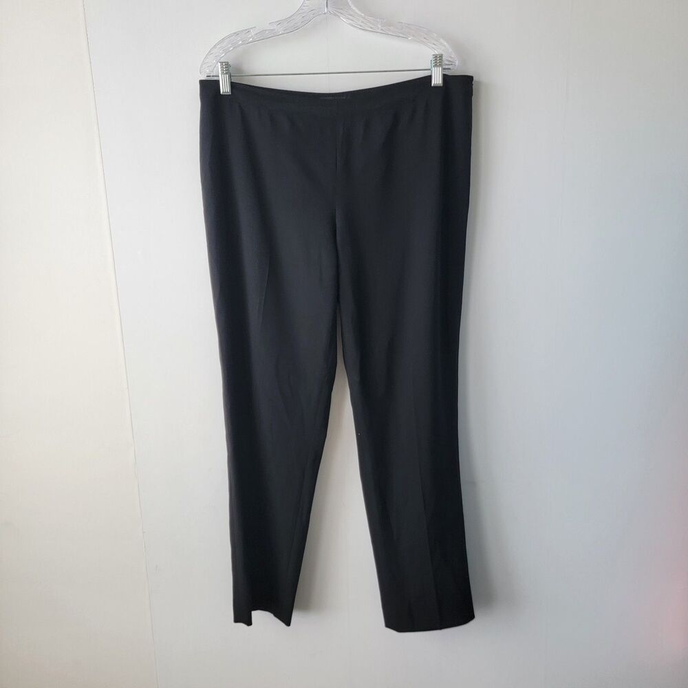 lafayette 148 new york women wool‎ blend dress pants size 12 Side Zip career